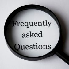 Magnify glass on FAQs